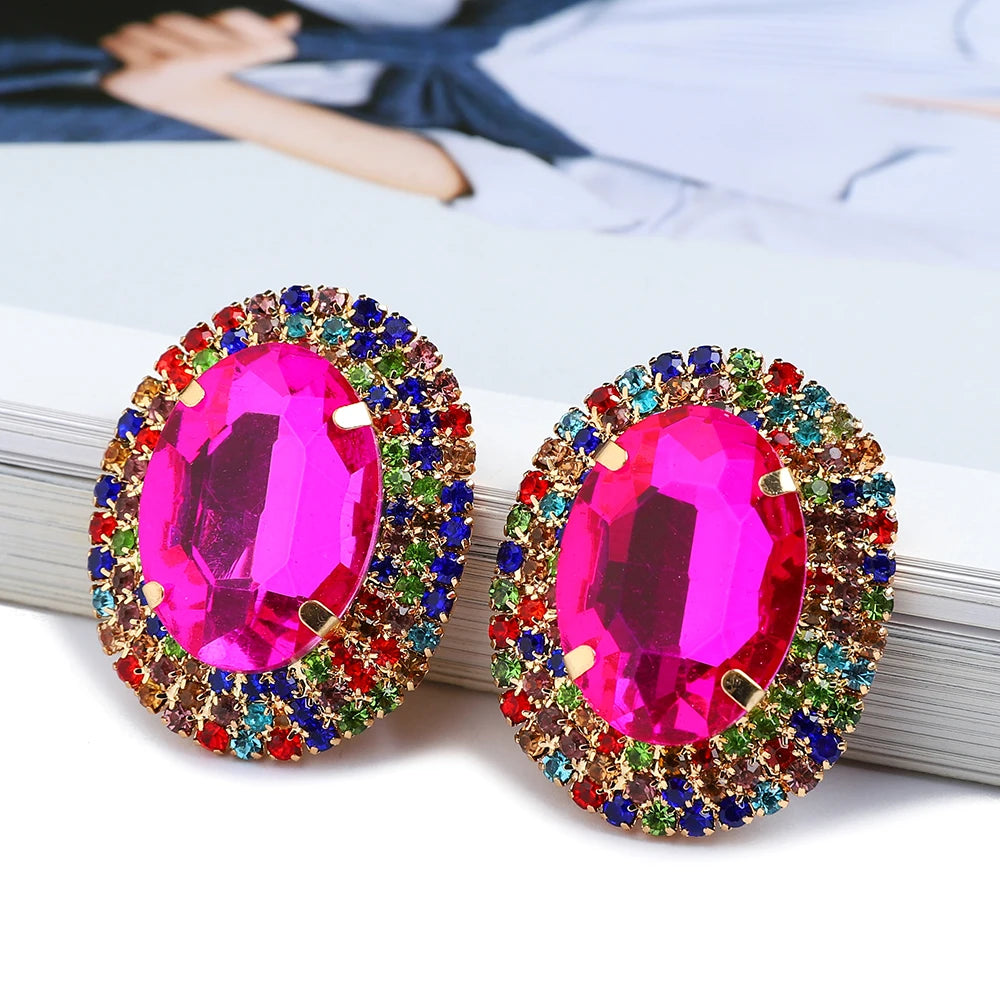 Big Sparkly Studs