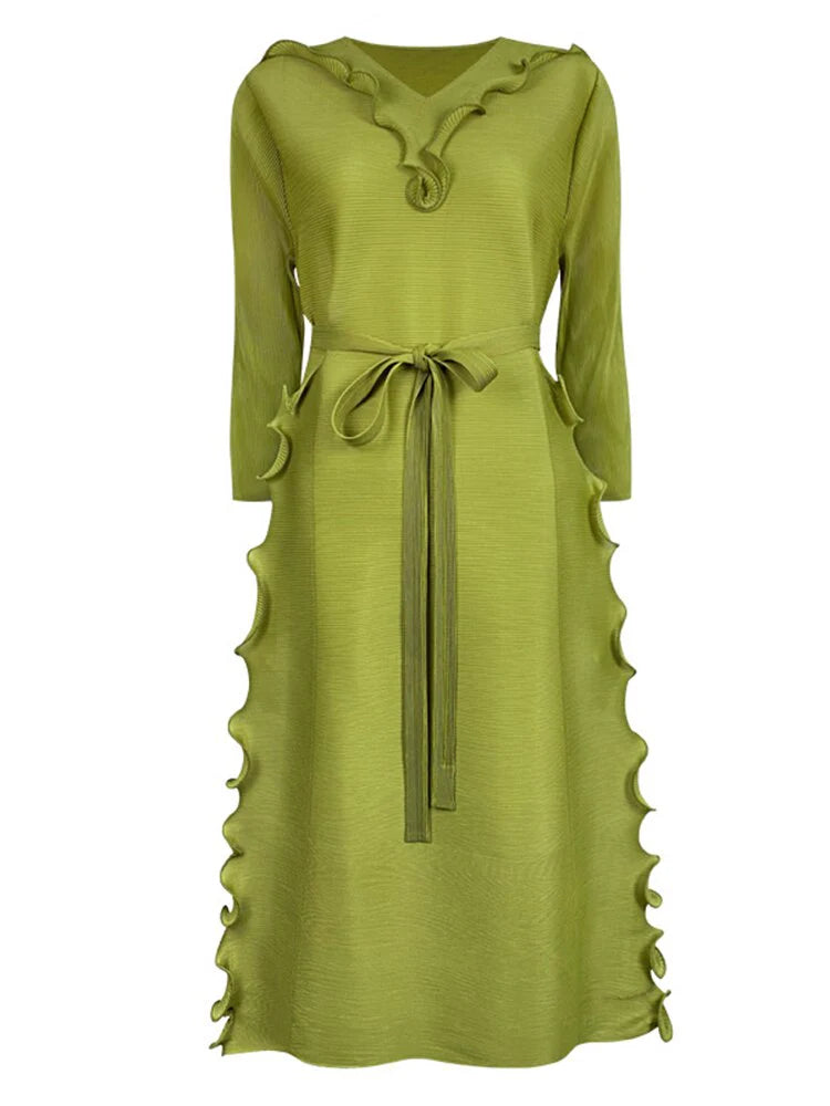 Orgoji Ruffles Plisse