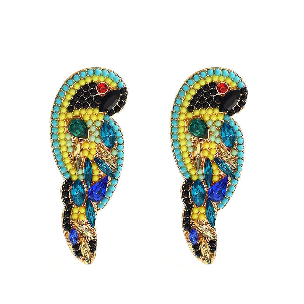 Parrot Statement Studs