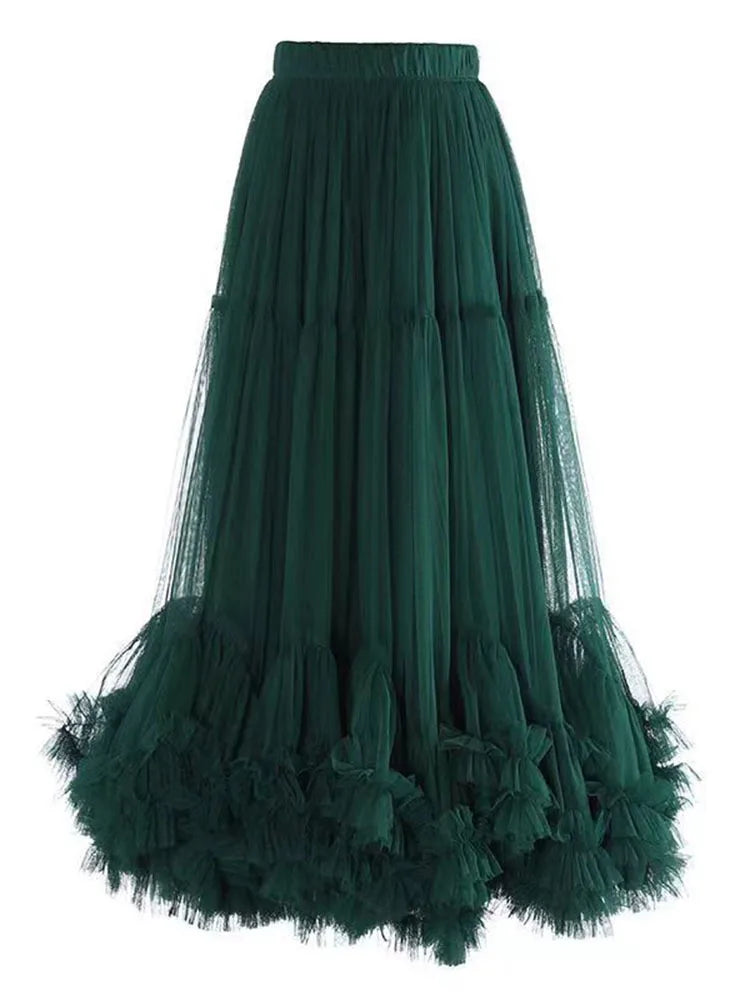 Brixton Ruffle Mesh