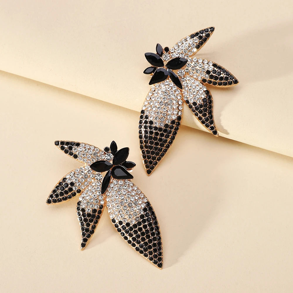 Crystal Wing Studs