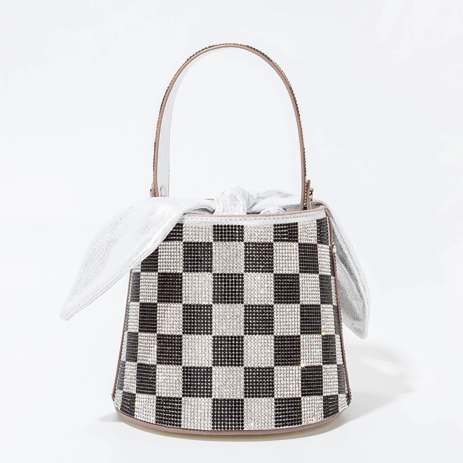 Checkers Crystal Clutch