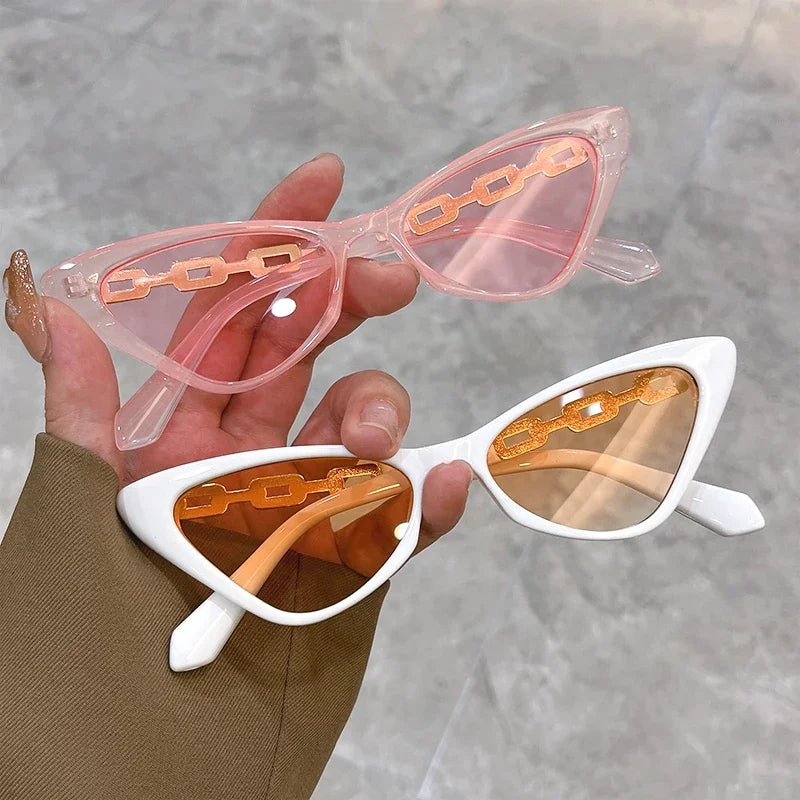 Cat Eye Link Sunglasses