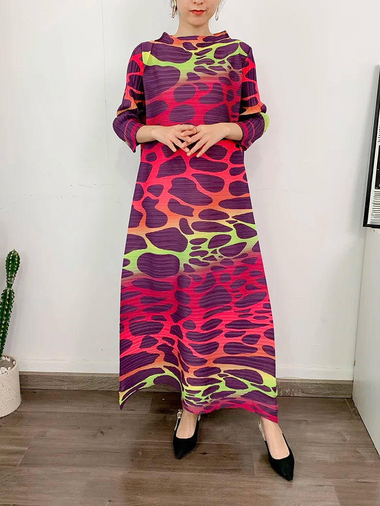 Cheetah Maxi Plisse