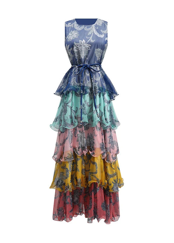 Layered Patchwork Plisse