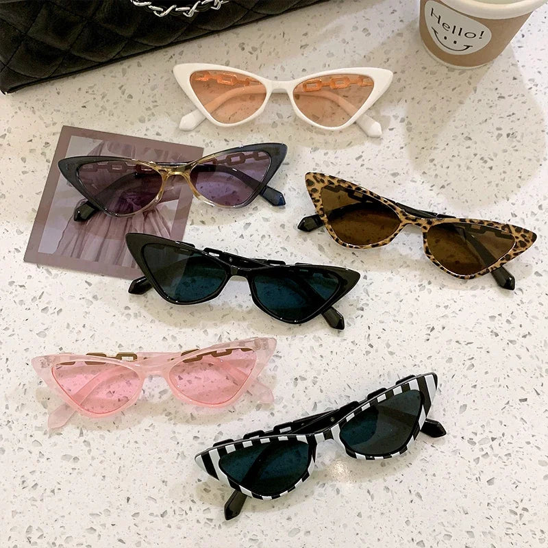 Cat Eye Link Sunglasses