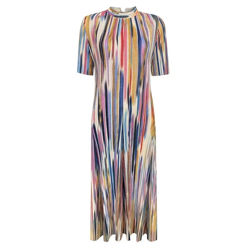 Lateefa Stripe Plisse