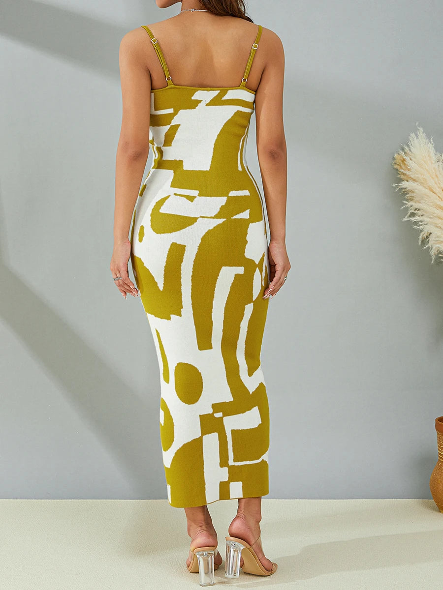 Eleanor Geometric Knit