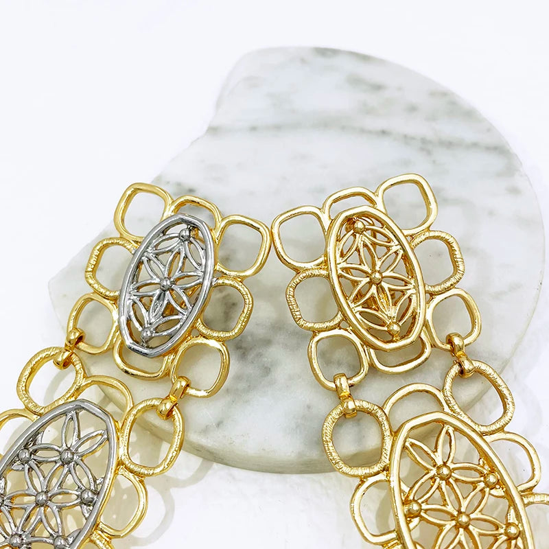 Mera Brass Earrings