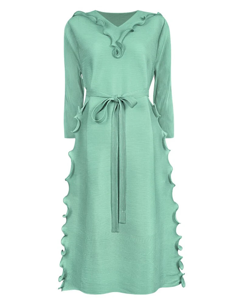 Orgoji Ruffles Plisse