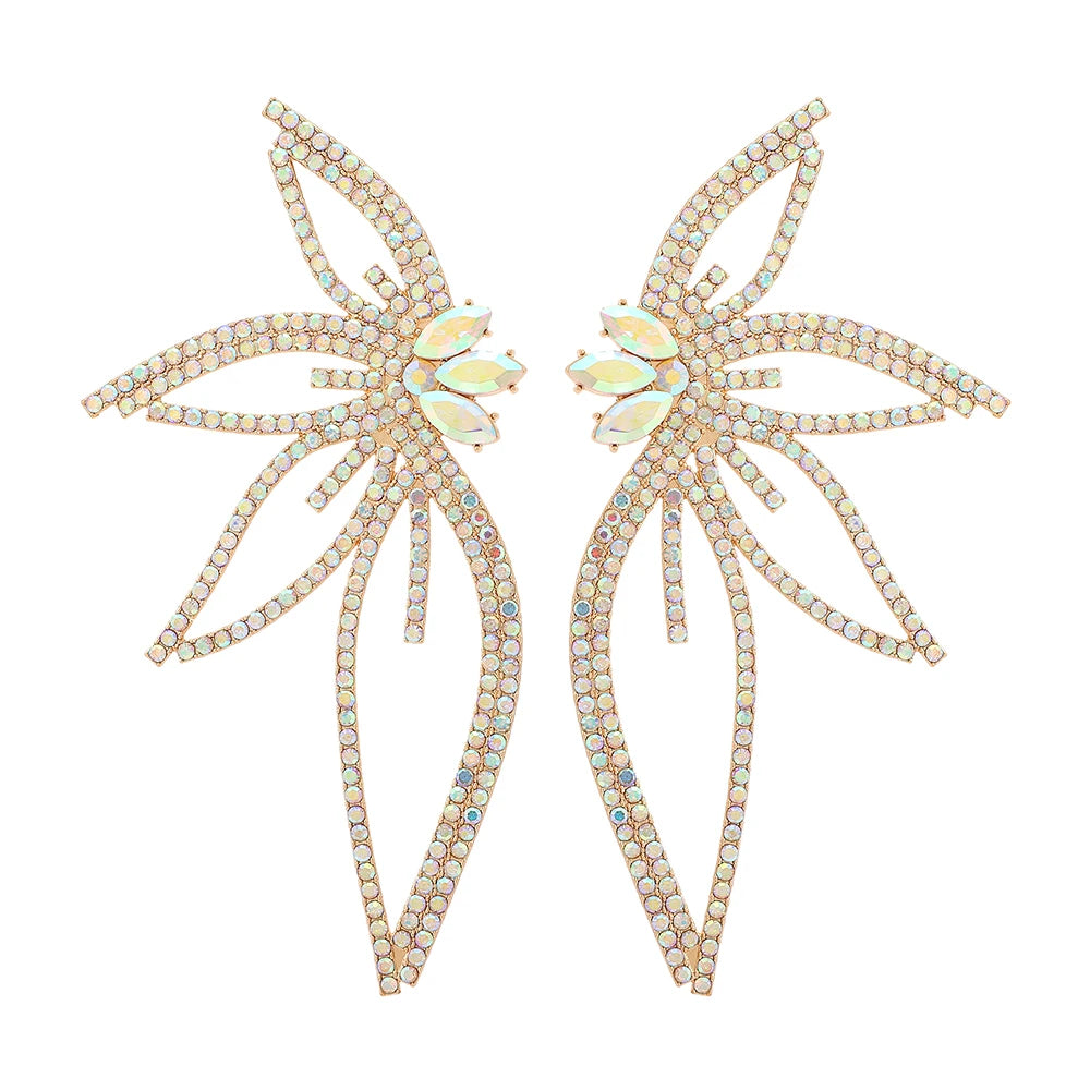 Flutter Crystal Studs