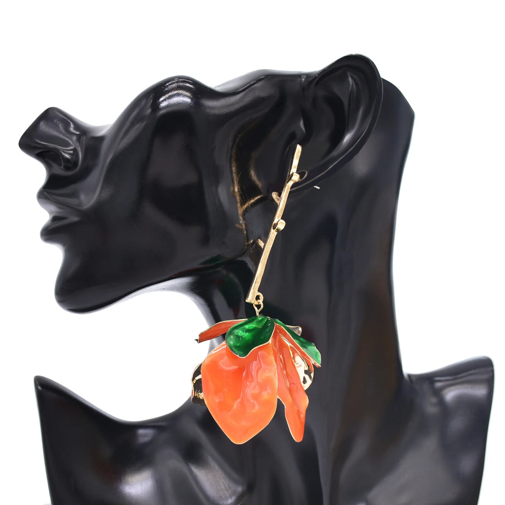 Tree Bloom Drop Earrings