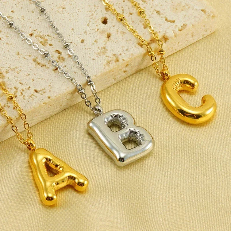 Minimalist Initials Necklace