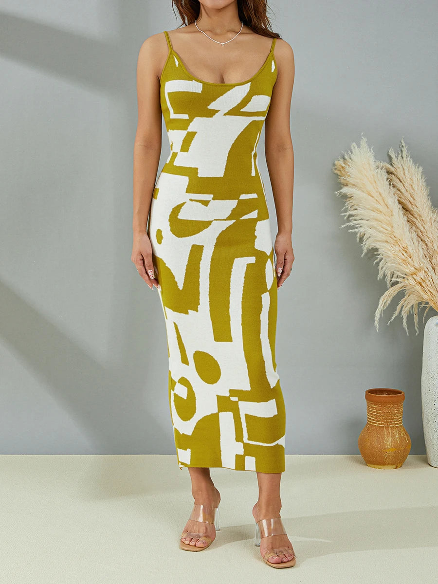 Eleanor Geometric Knit