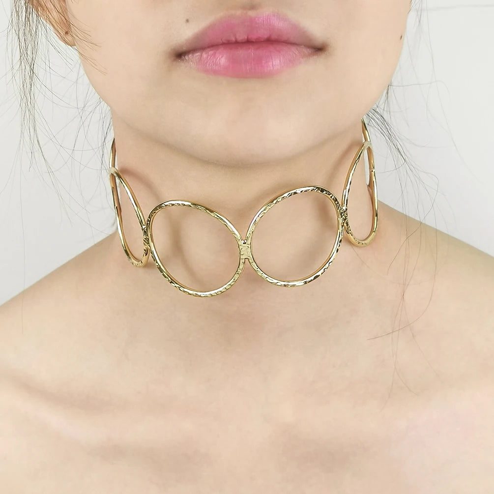 Spiral Statement Collar