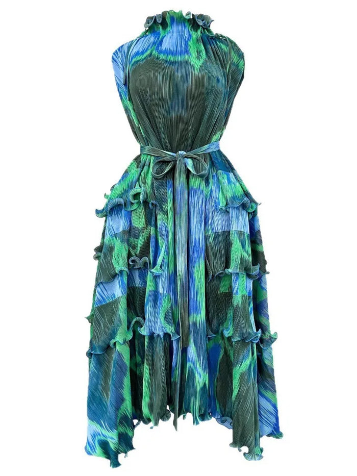 Tie Dye Pleat