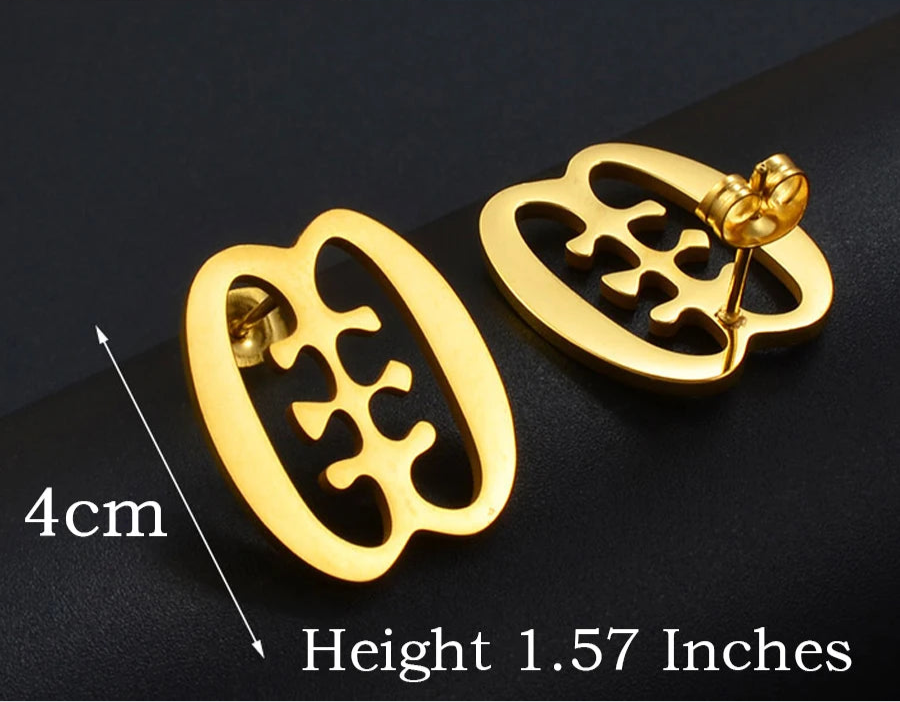 Gye Nyame Studs