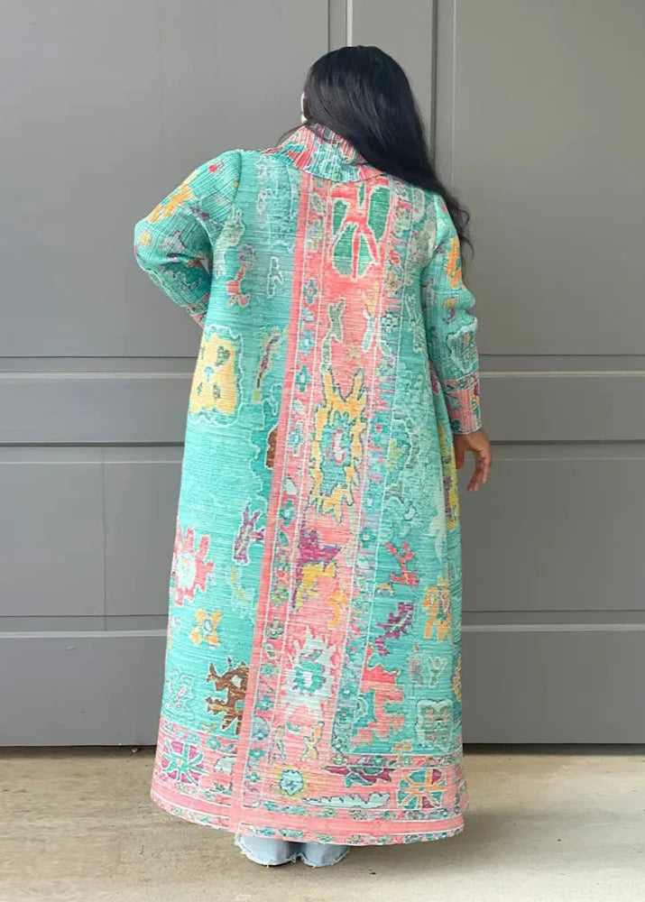 Green Stitch Maxi