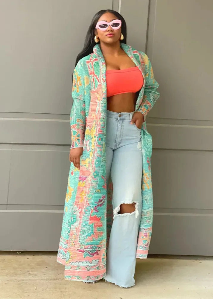 Green Stitch Maxi