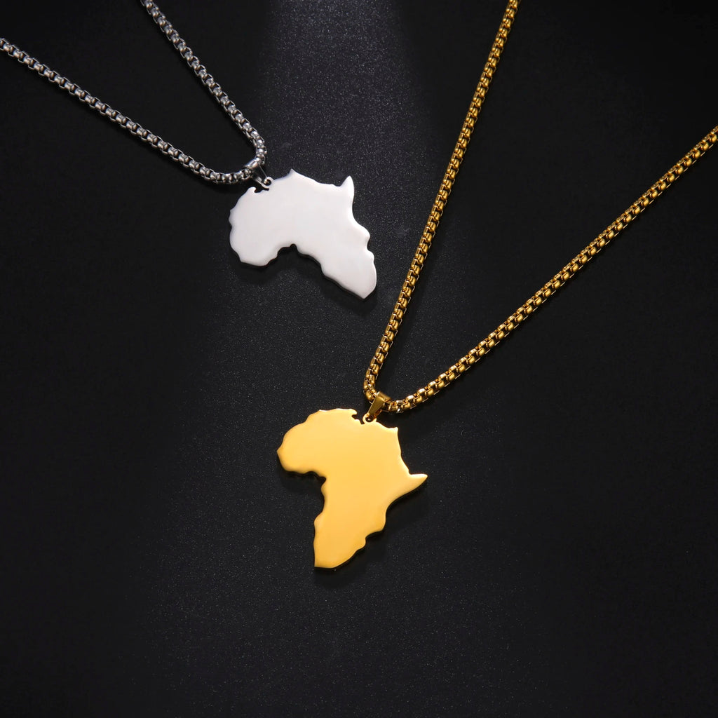 Aranbi Map Necklace