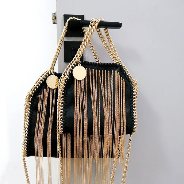 Vella Tassel Chain Crossbody Bag