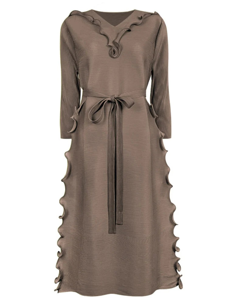 Orgoji Ruffles Plisse