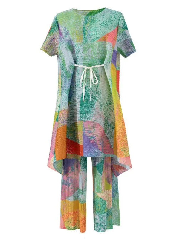 Stardust Trouser Plisse Set