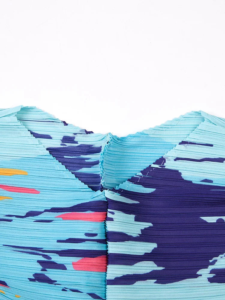 Paint Splat Pleated