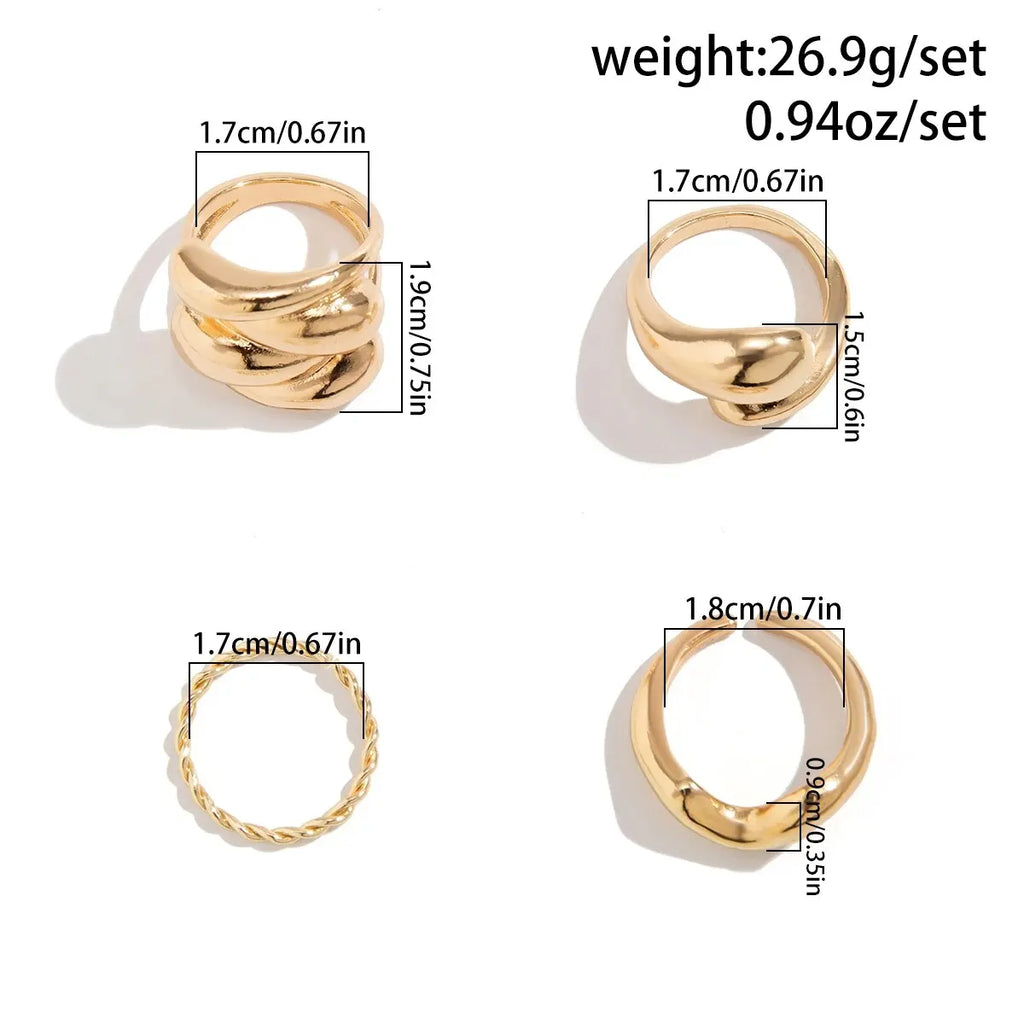 Angie Stack Ring Set