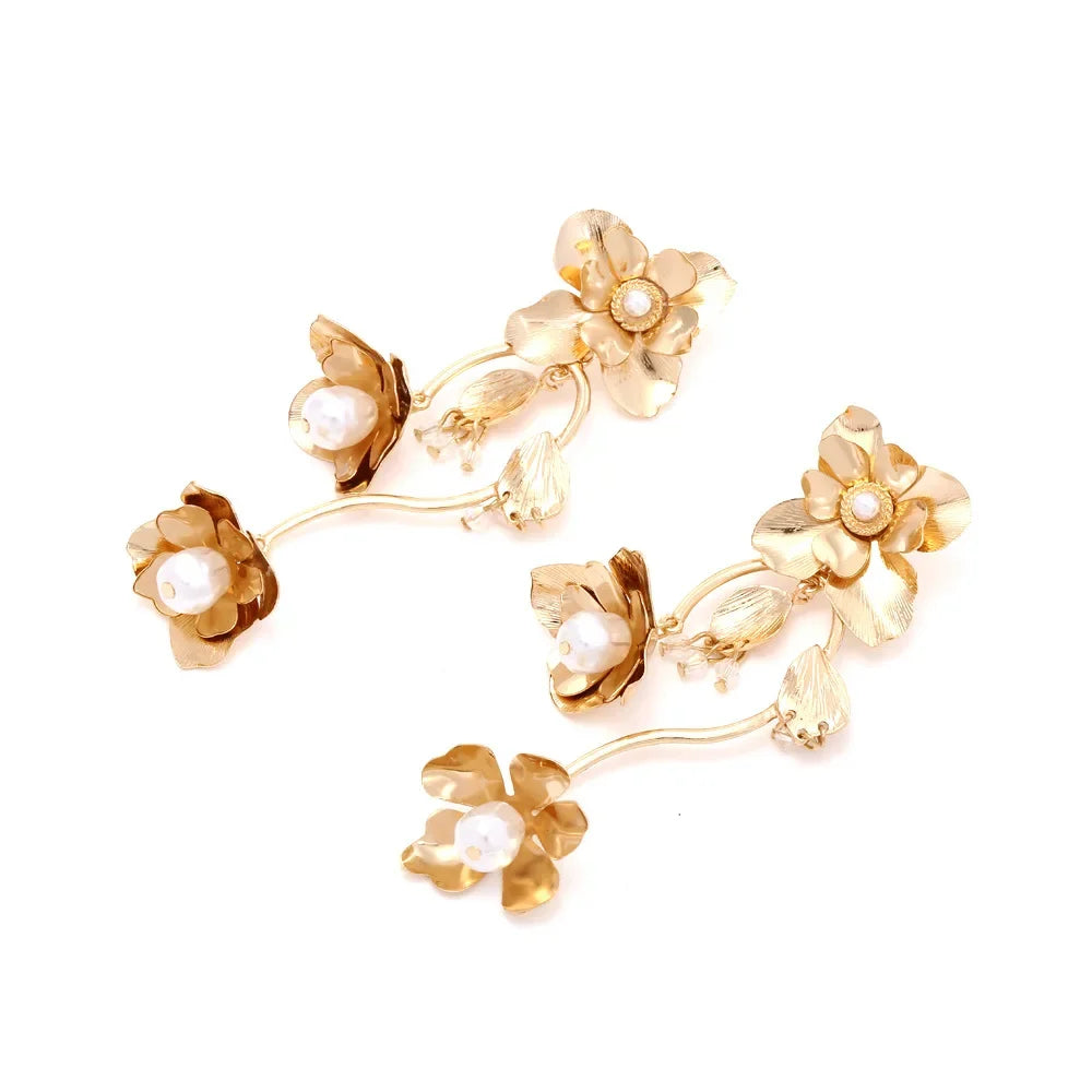 Flora Drop Earrings