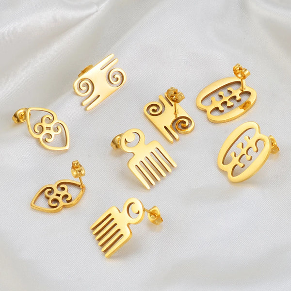 Gye Nyame Studs