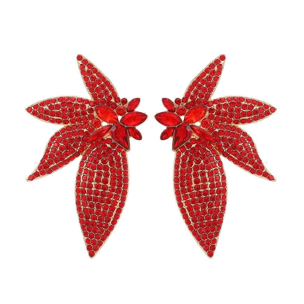 Crystal Wing Studs