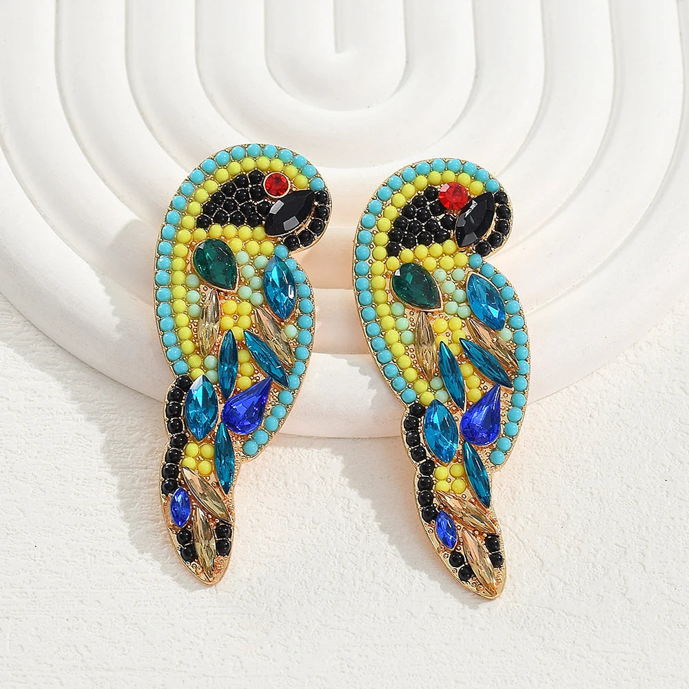 Parrot Statement Studs