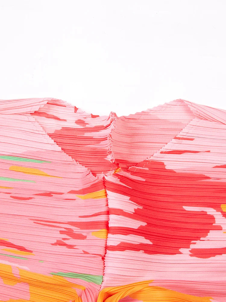 Paint Splat Pleated