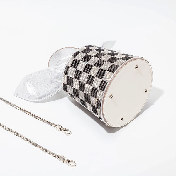 Checkers Crystal Clutch