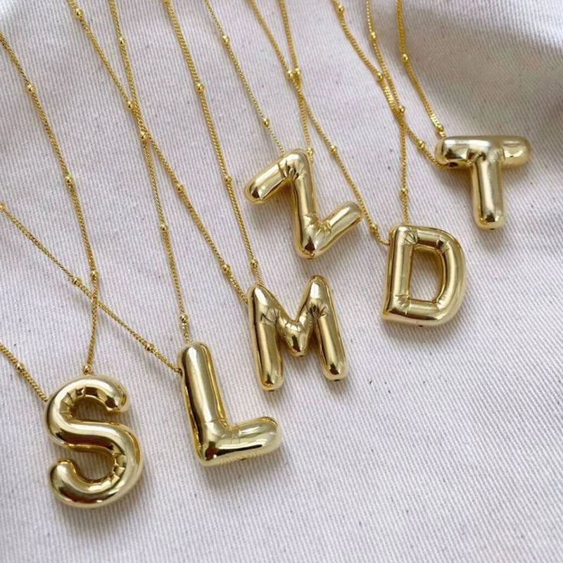 Minimalist Initials Necklace