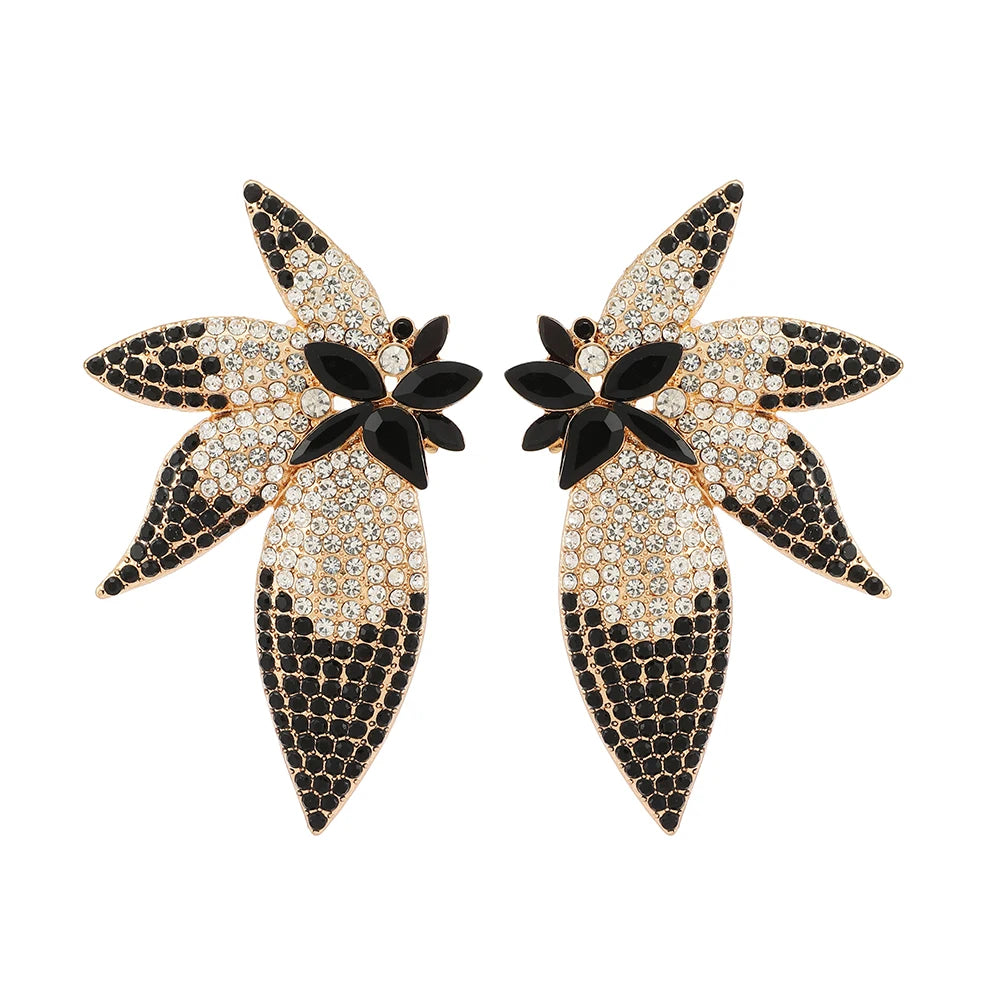 Crystal Wing Studs