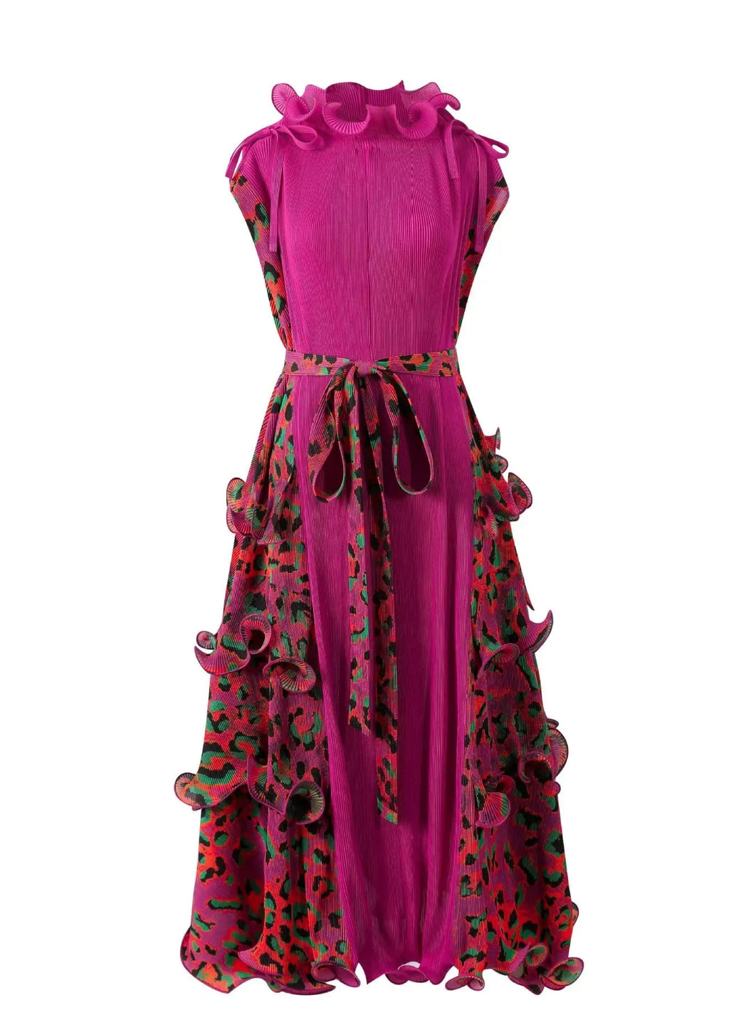 Sorah Cheetah Pleat