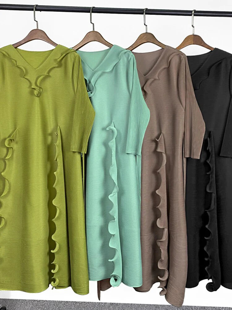 Orgoji Ruffles Plisse