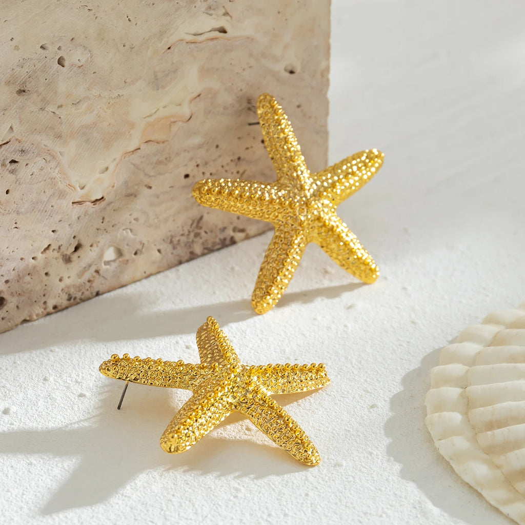 Oversized Starfish Studs