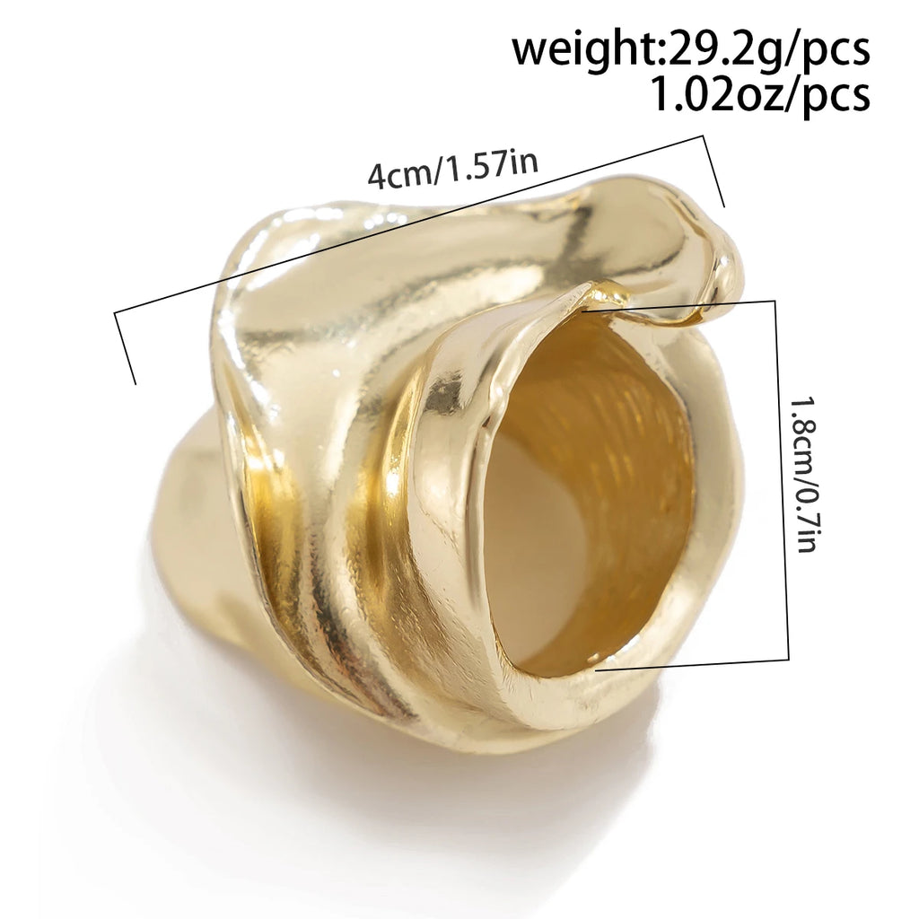 Twisted Brass Ring