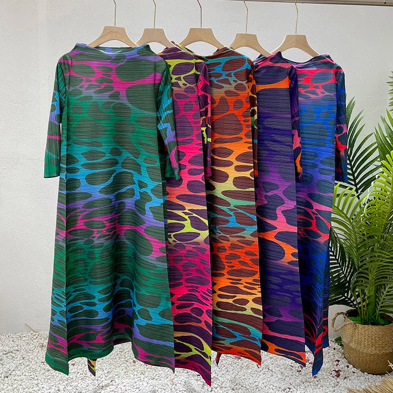 Cheetah Maxi Plisse