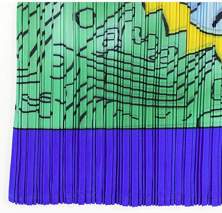Pop Art Print Plisse