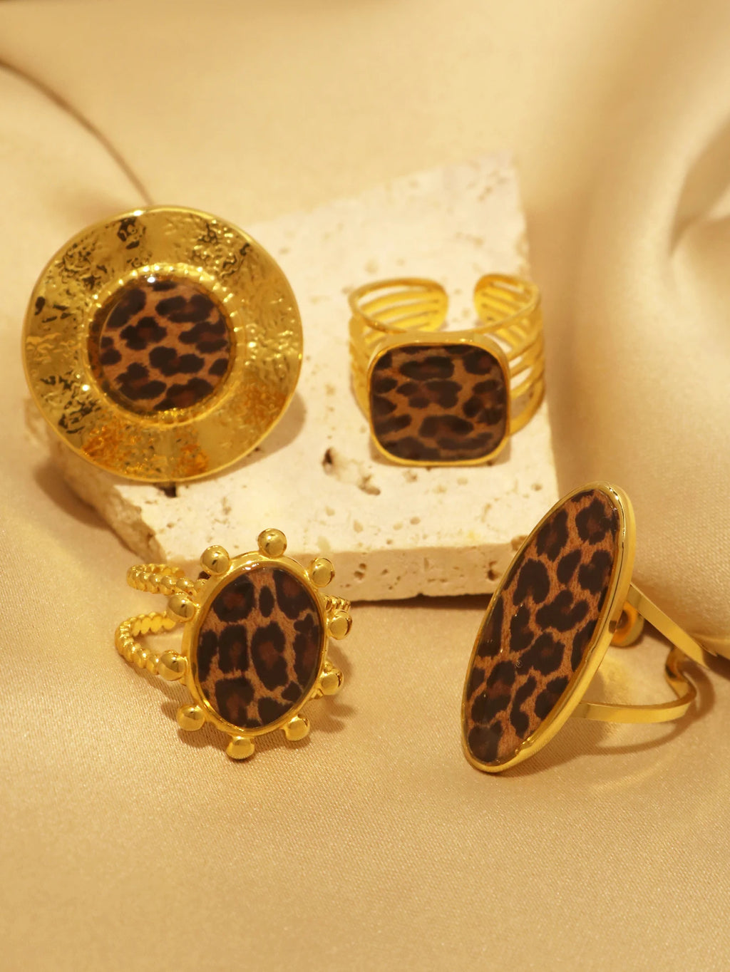 Gold Leopard Stack