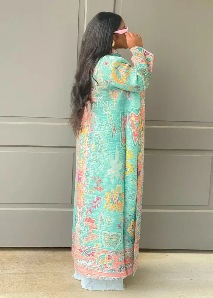Green Stitch Maxi