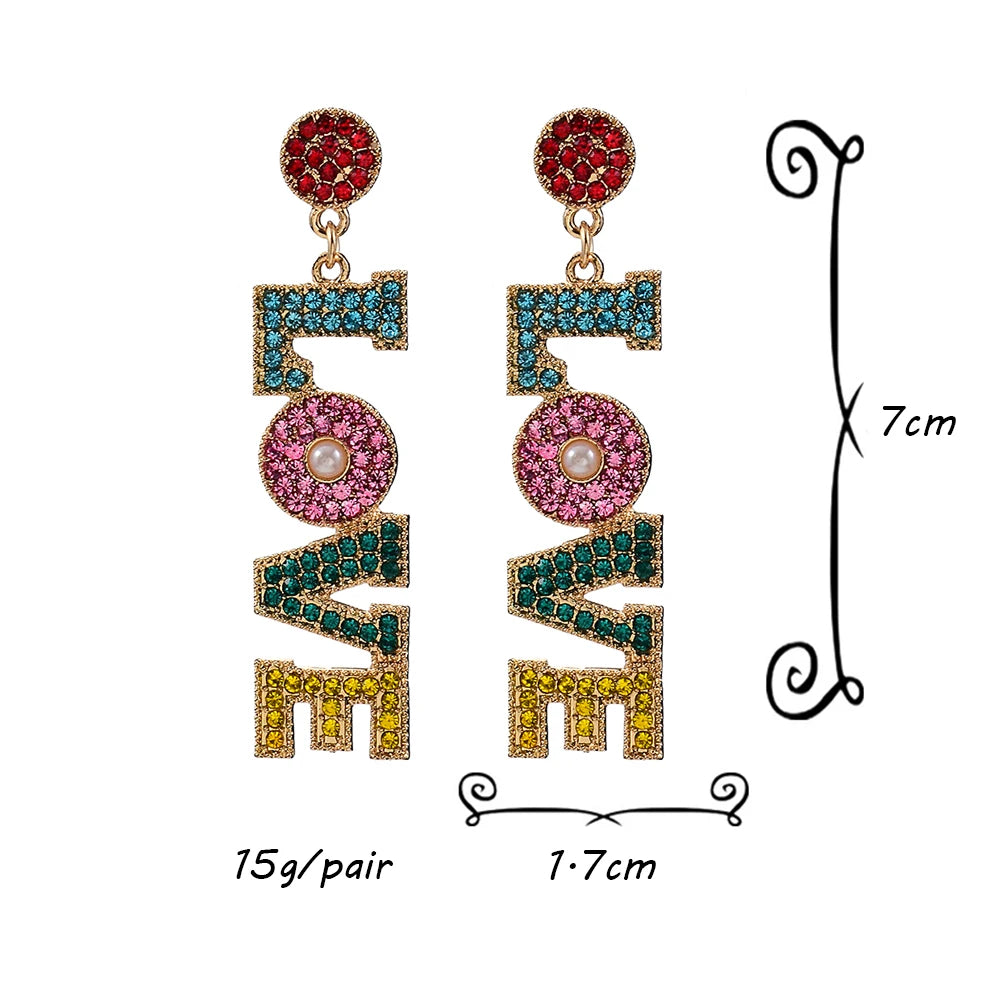 Meena Love Earrings