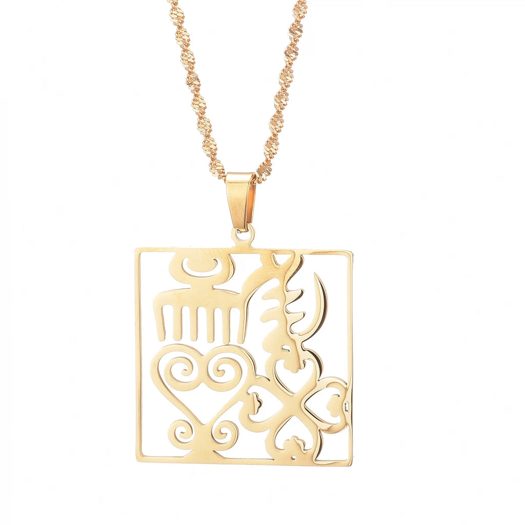 Jojo Square Necklace