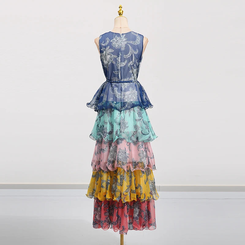 Layered Patchwork Plisse