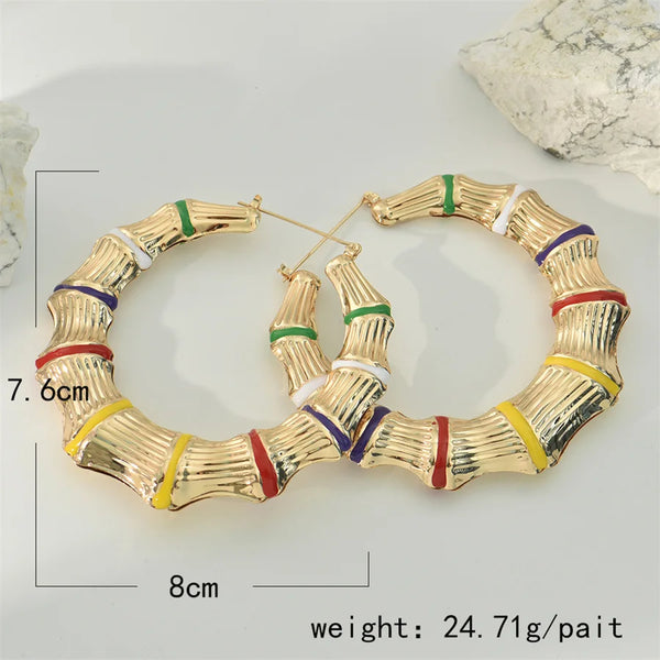 Nelly Bamboo Hoops