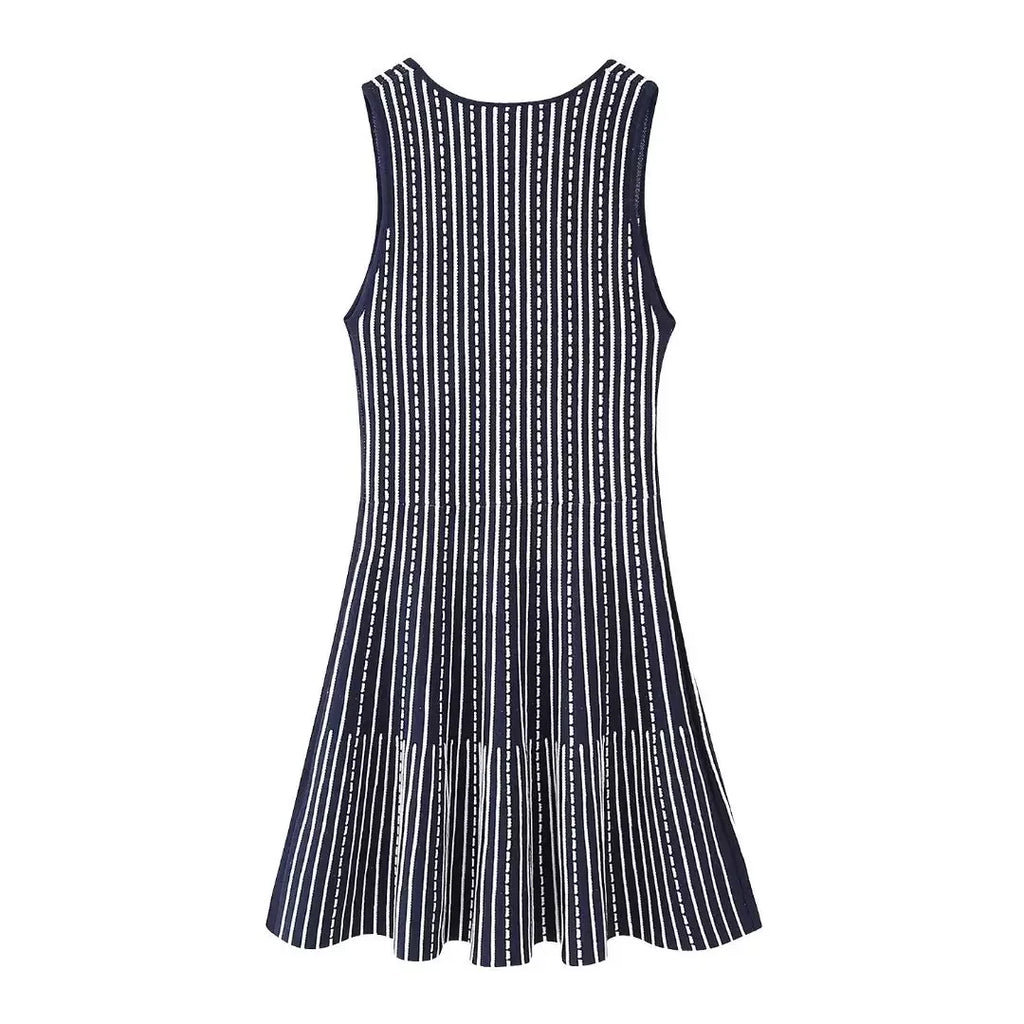 Striped Knit Mini